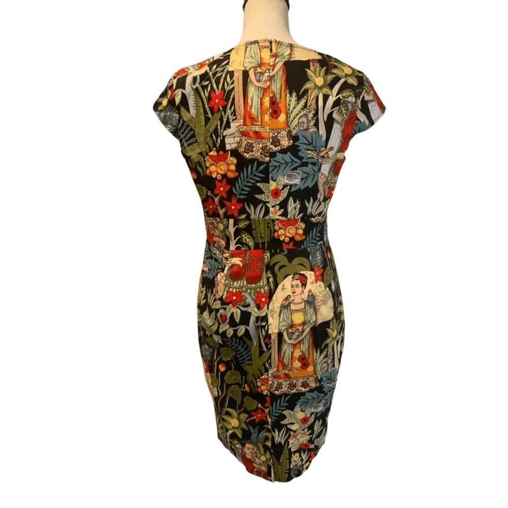 Grace Karin Floral Print Midi Dress - Multicolor - Picture 4 of 12
